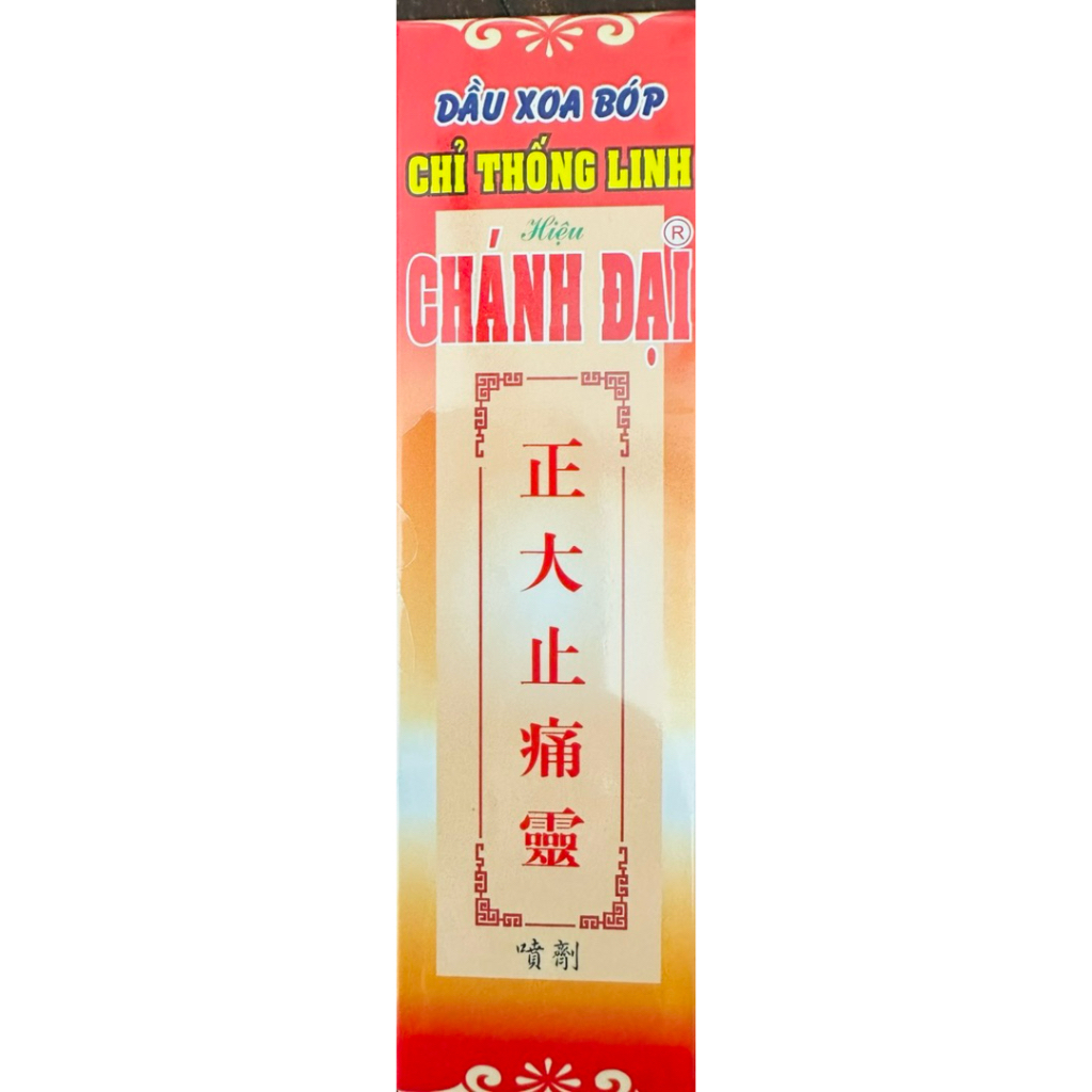 Chỉ thống linh Chánh Đại 100ml hạn mới