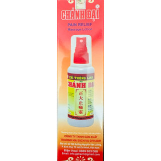 Chỉ thống linh Chánh Đại 100ml hạn mới