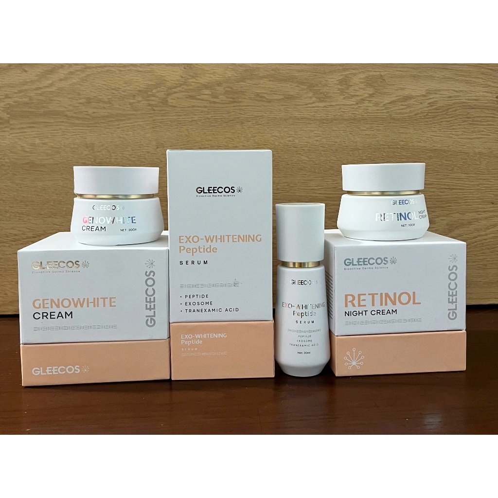 Kem Nám Cysteamine Resorcinol Alpha Arbutin Genowhite Cream Gleecos 30gr