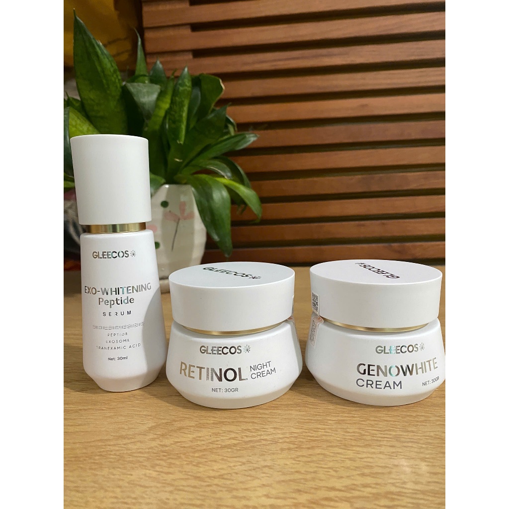 Kem Nám Gleecos Cysteamine Resorcinol Alpha Arbutin Genowhite Cream 30gr