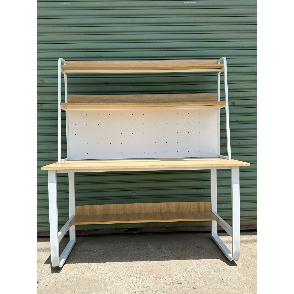 Bàn làm việc văn phòng có kệ sách BKT120 , bàn học , để máy vi tính cao cấp - Nội Thất Giá Xưởng | BigBuy360 - bigbuy360.vn