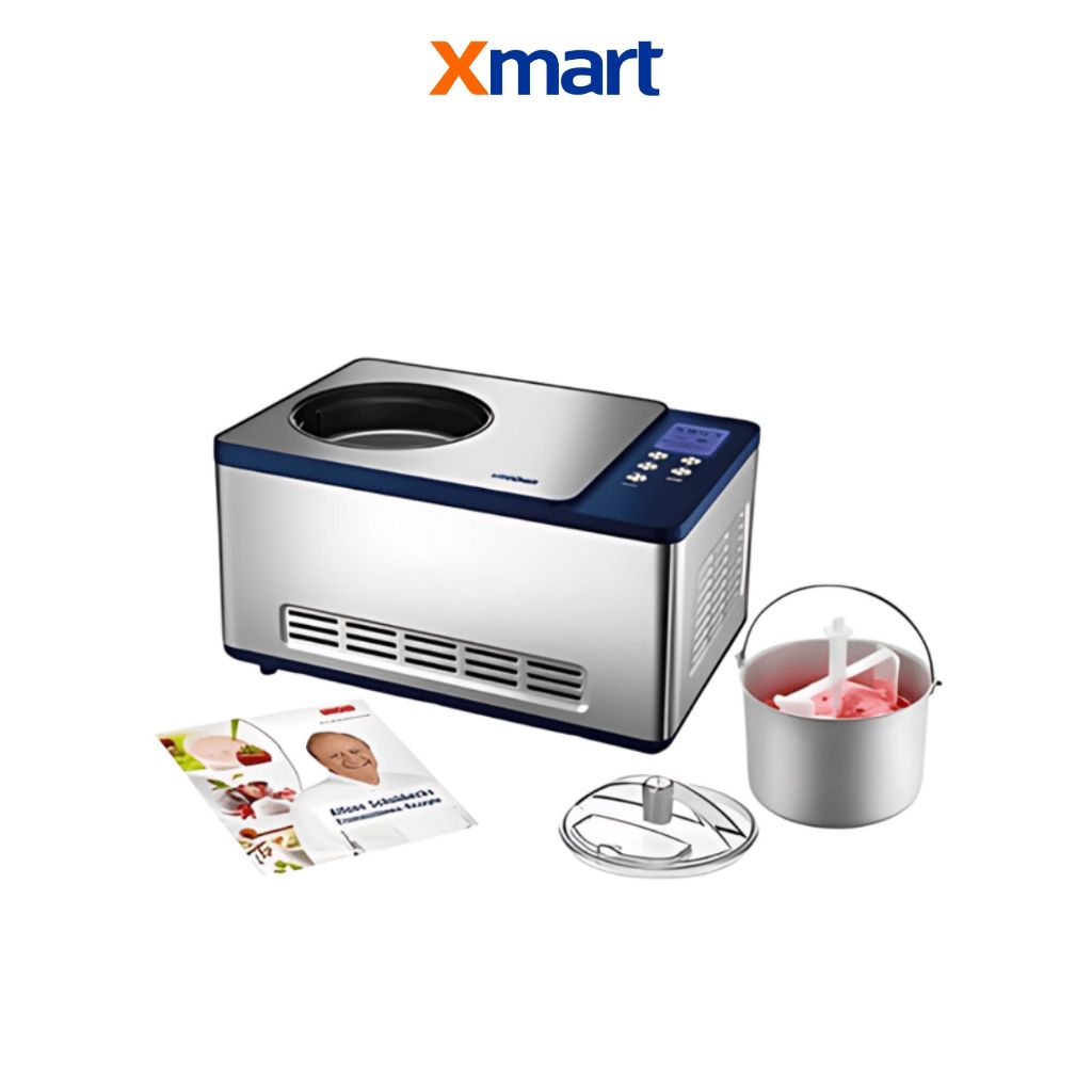 Máy Làm Kem Unold 48818 Tự Động Làm Lạnh 1.5kg Máy Nén Cao Cấp