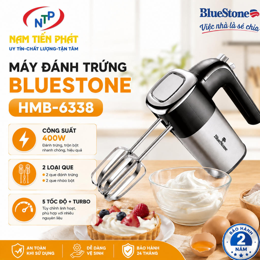 Máy Đánh Trứng BlueStone HMB-6338 400W