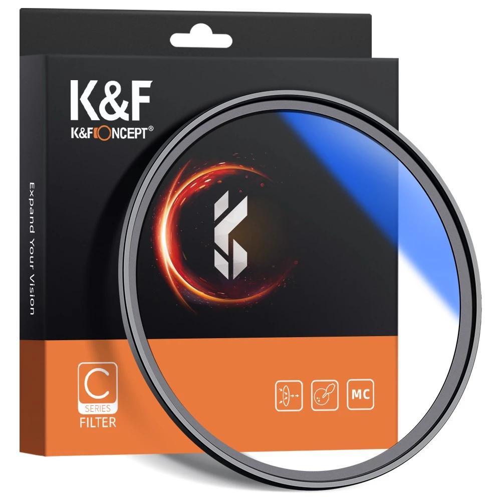 K&F CONCEPT NANO C Series Multi Coating UV Filter 77mm For Canon,Sony lenes
