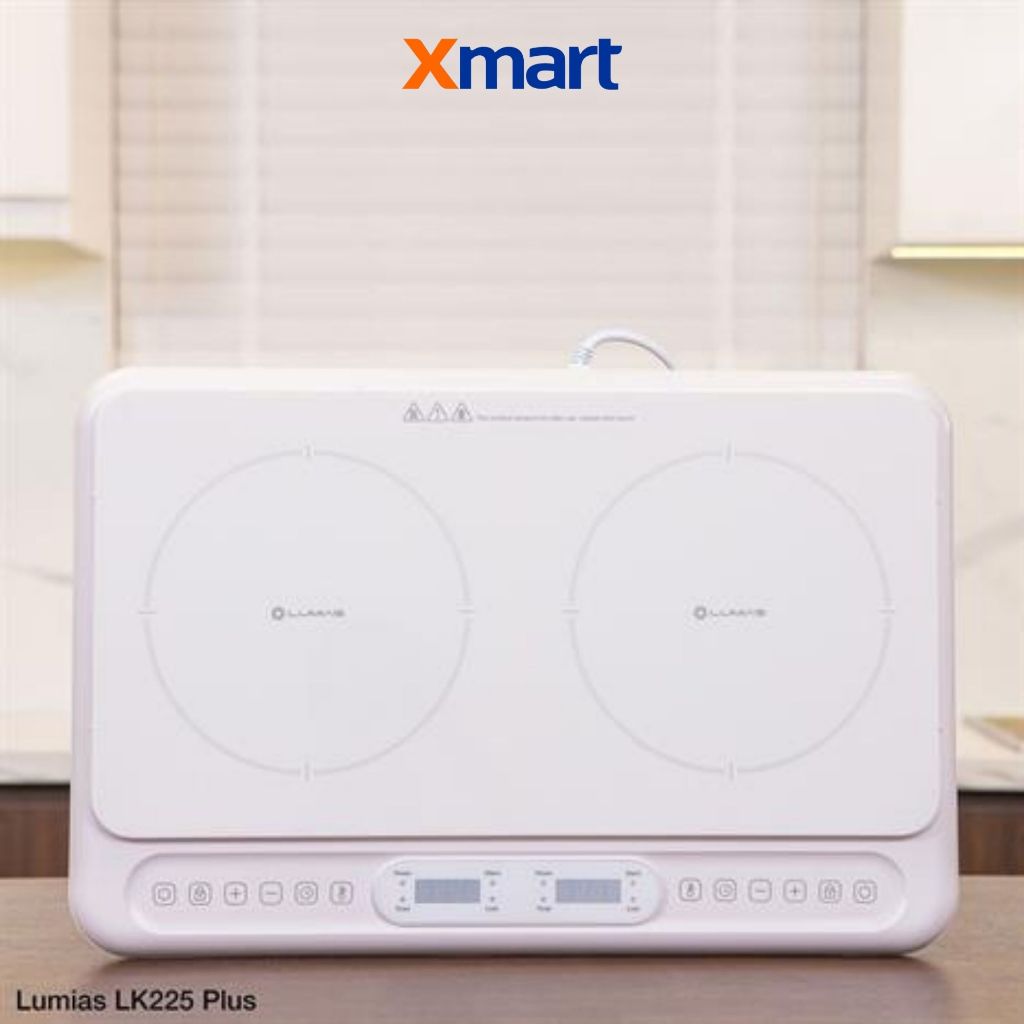 Bếp từ đôi Lumias LK225 Plus cảm ứng 3500W mặt kính Ceramic