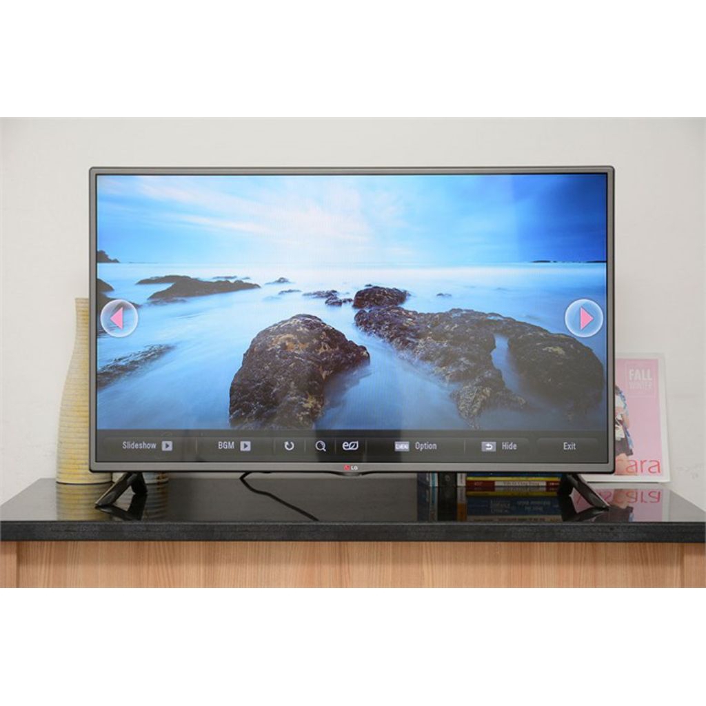 Chân tivi LG 47LB561T chính hãng, bao gồm đầy đủ bộ vít lắp chân kèm theo