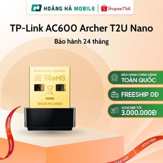 USB Wifi TP-Link AC600 Archer T2U Nano - Chính hãng