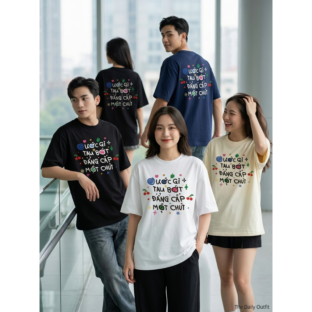 Áo Thun Unisex Hey Siri Block My EX - The Daily Outfit - Thiết Kế Độc Quyền 100 Cotton Form Rộng