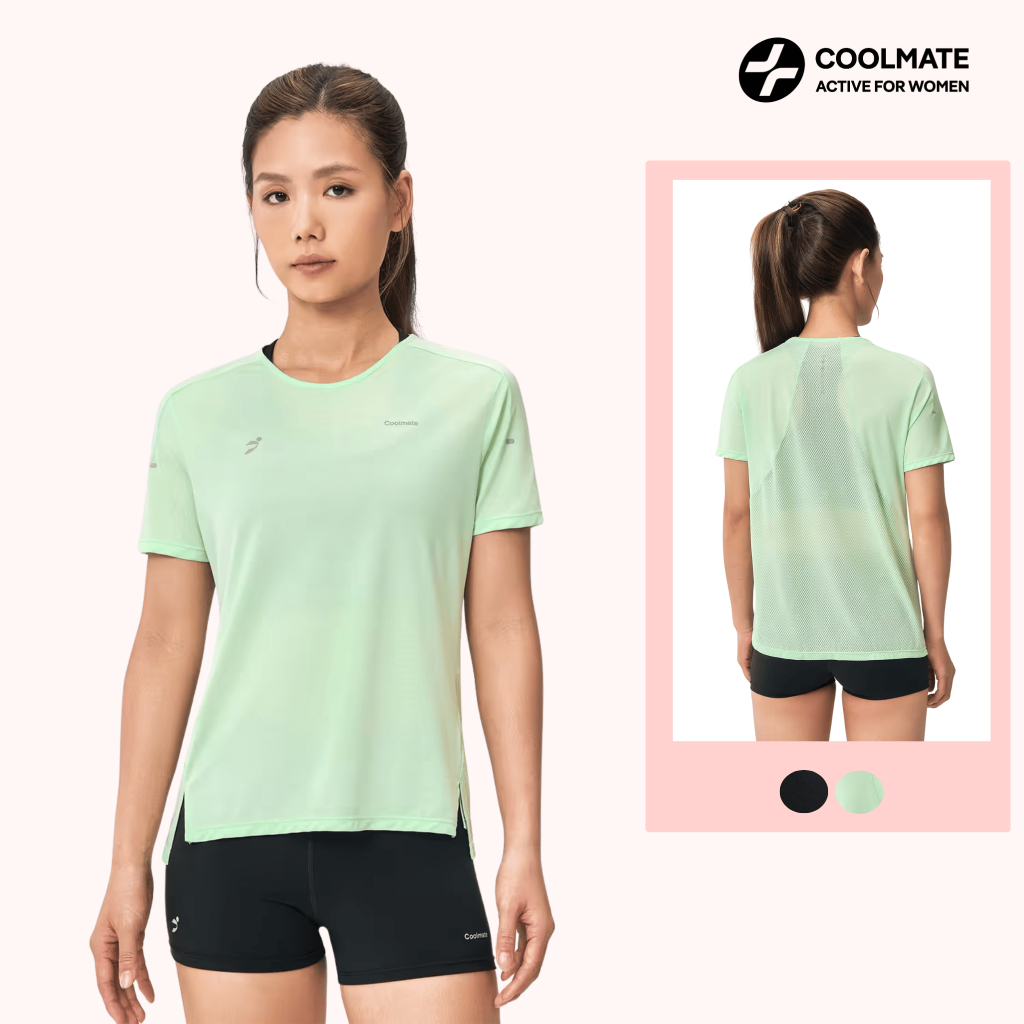 Áo Tshirt chạy bộ nữ NTO lightweight thoáng khí - Coolmate Active For Women