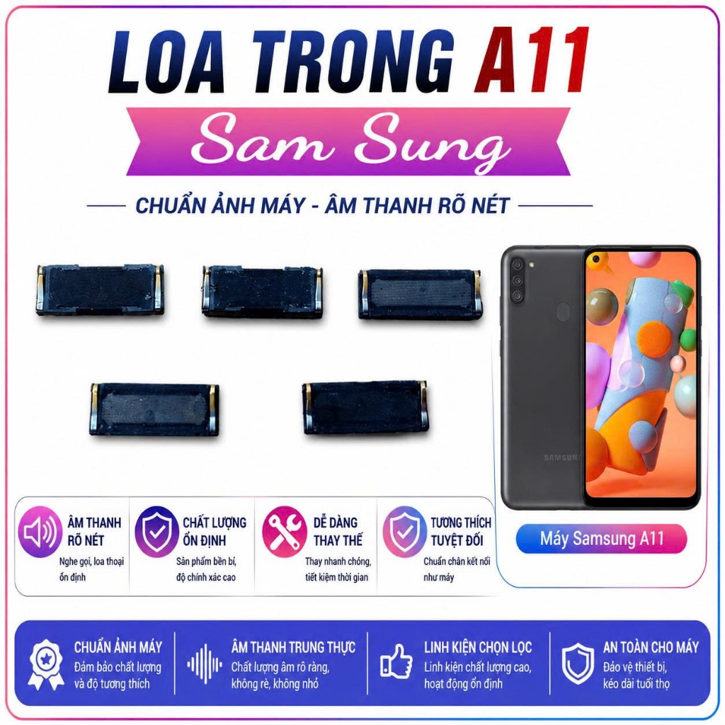 Loa trong samsung A11/M11