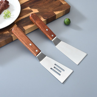 Xẻng xúc đỡ pizza inox cán gỗ