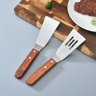 Xẻng xúc đỡ pizza inox cán gỗ
