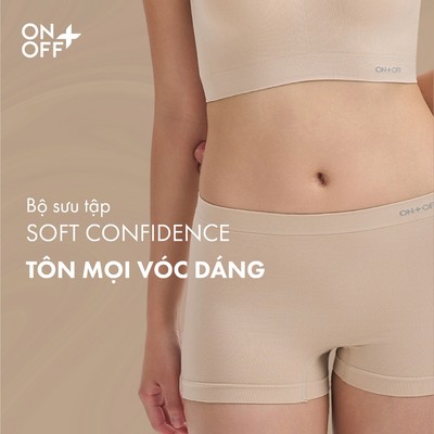 Quần lót nữ seamless dệt mịn co giãn, giữ phom ổn định ONOFF