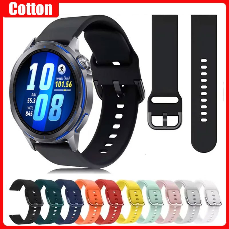 Dây Đeo Silicon Cho Huawei Watch GT Runner 2 Ban Nhạc Vòng Tay Cho Huawei GT6 Pro Huawei GT6 GT5 46m