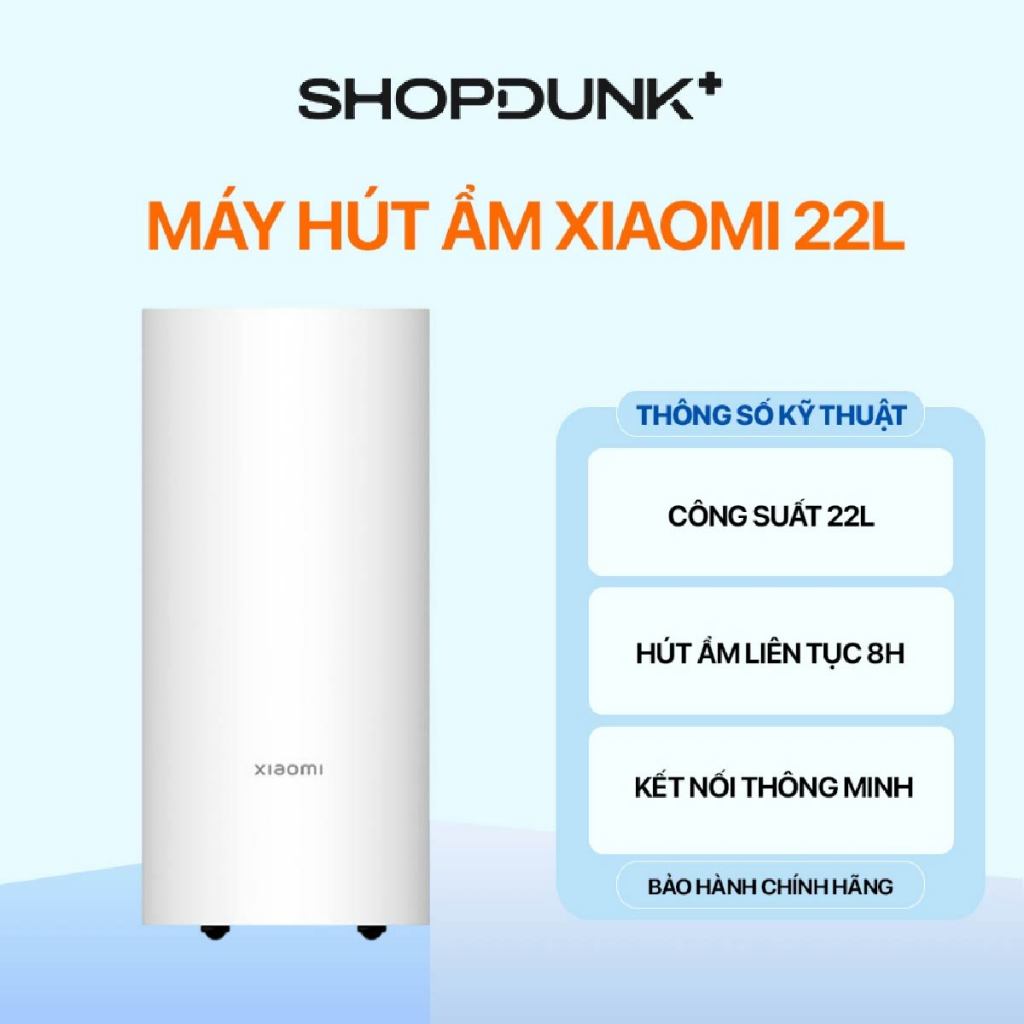 Máy Hút Ẩm Xiaomi Smart Dehumidifier 22L Chính Hãng