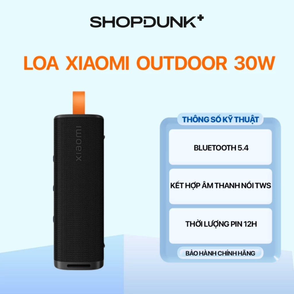 Loa Bluetooth Xiaomi Sound Outdoor 30w Chính Hãng BH 12 Tháng