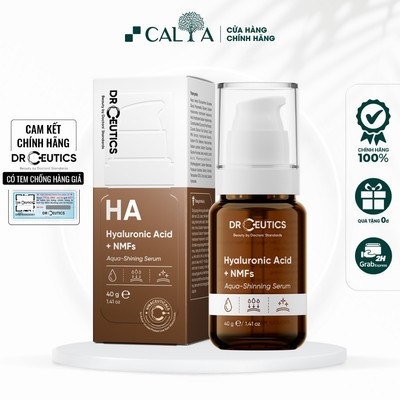 Tinh Chất Serum DrCeutics HA Cấp Ẩm Và Giúp Da Căng Bóng Hyaluronic Acid + NMFs 40g