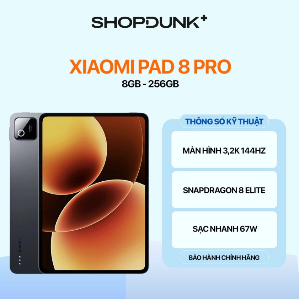 Máy Tính Bảng Xiaomi Pad 8 Pro 8GB 256GB Chính Hãng