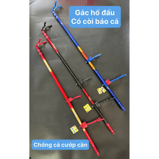 Gác hố đấu có còi báo cá chống cá cướp cần Tầm vương & Hắc vương cao cấp 3 mầu dễ lựa chọn , dài 3M ngoe ngắn gấp gọn