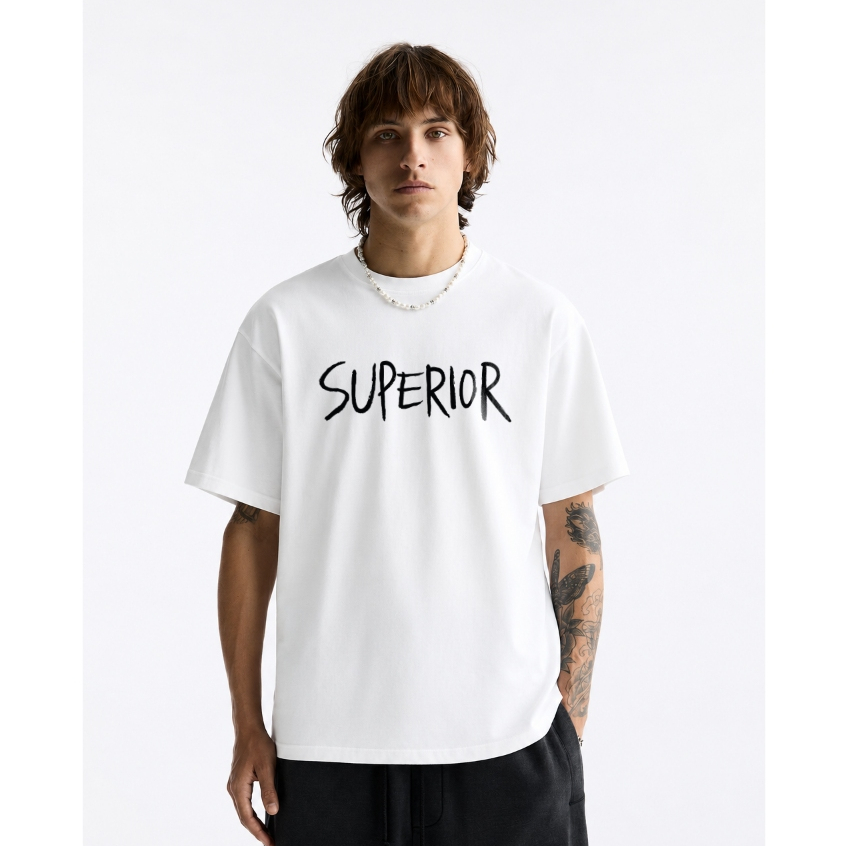 Áo Thun SUPERIOR Basic Form Rộng Cotton 290gsm Unisex SUP131 - Superior.D