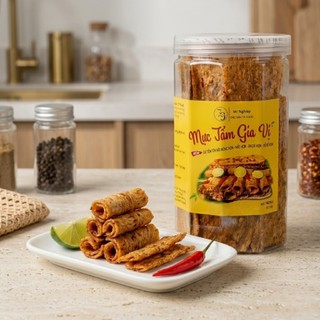 Khô mực cán tẩm vị Mr.Nghiệp đặc sản Nha Trang 79 Food (250g/500g/1kg) - ăn vặt càng nhai càng ghiền