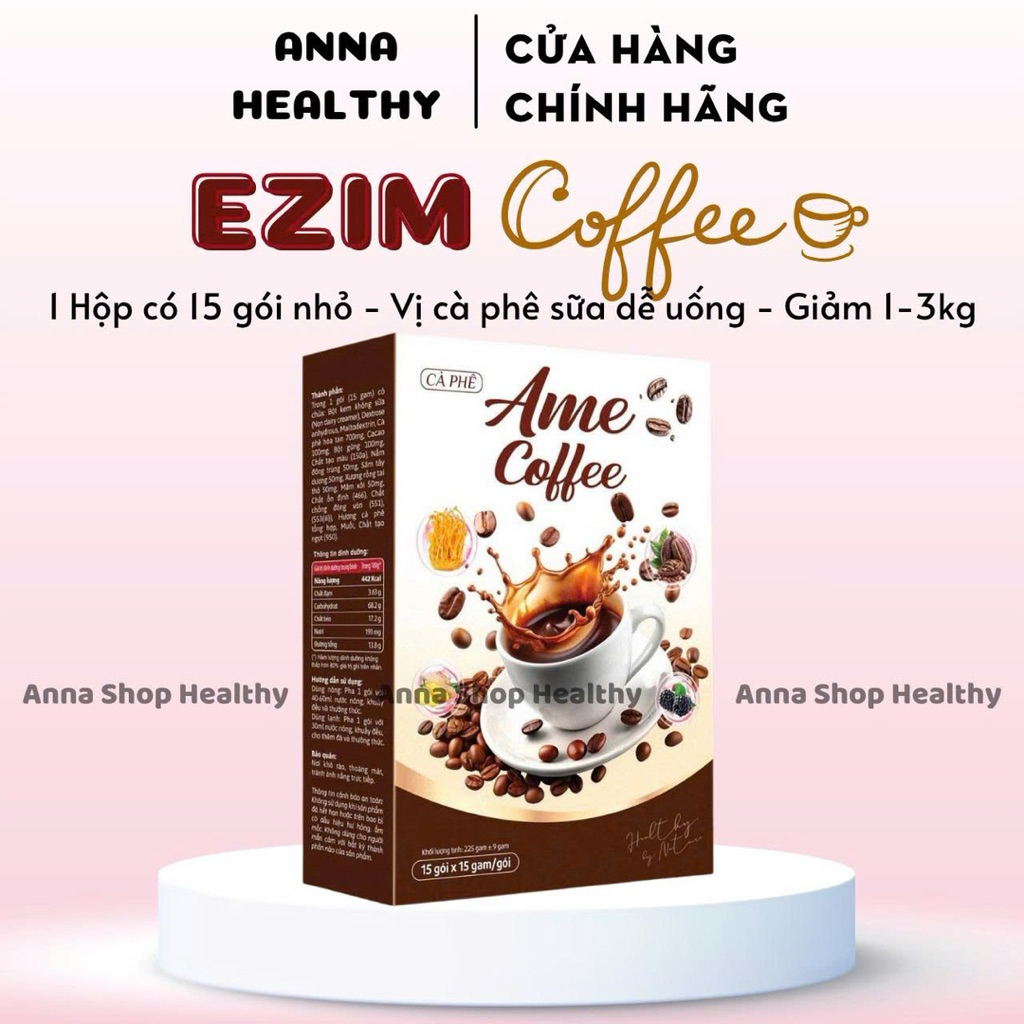 Bột Coffee Ezim Thơm Ngon - Hộp 15 Gói