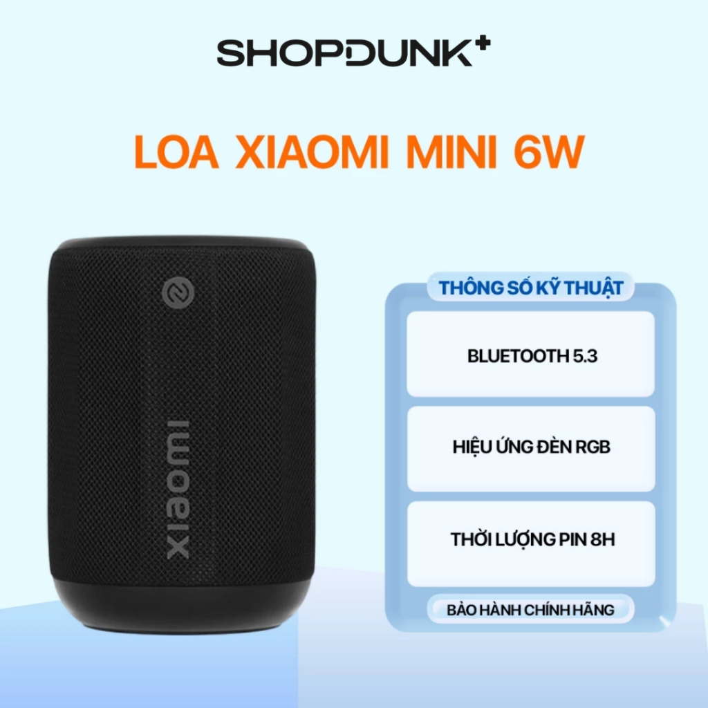 Loa Xiaomi Bluetooth Speaker Mini 6W Chính Hãng