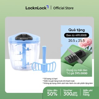 Dụng cụ băm rau củ quả, lock&lock, size l, 900ml - cks310blu