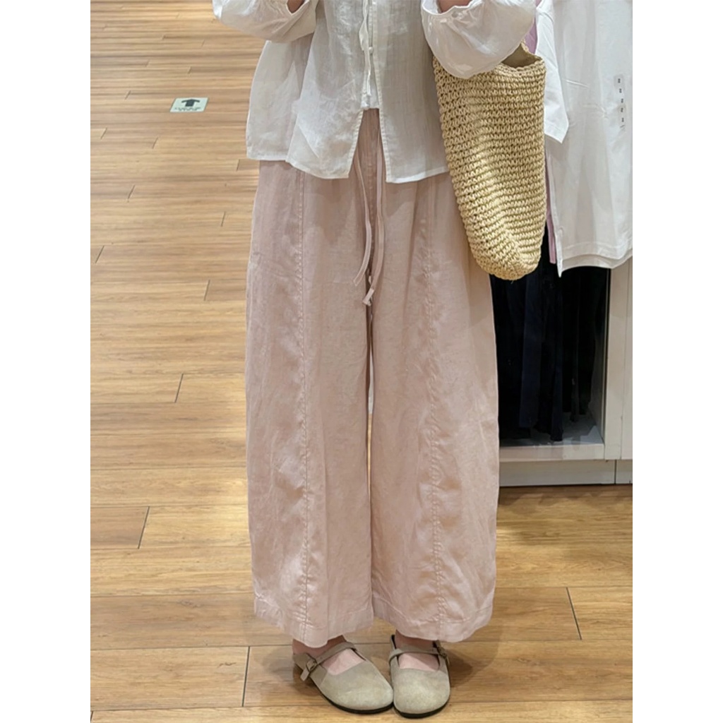 𝗛𝘂𝘆𝗻 𝗣𝗮𝗻𝘁𝘀-|BEELY| Quần Linen baggy