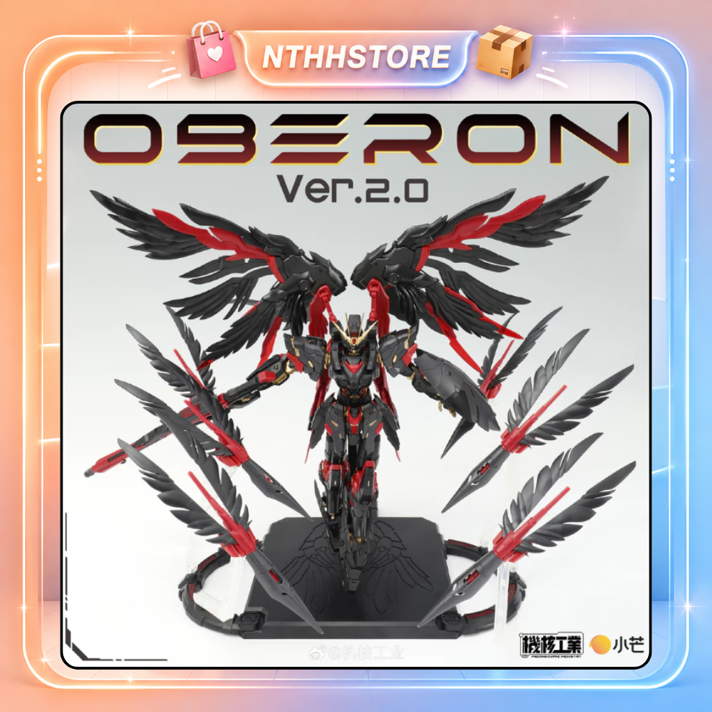 [CÓ SẴN] Mô Hình Lắp Ráp 1/100 Mecha Oberon 2.0 Limited (Tặng kèm bonus, giá đỡ và decal nước)