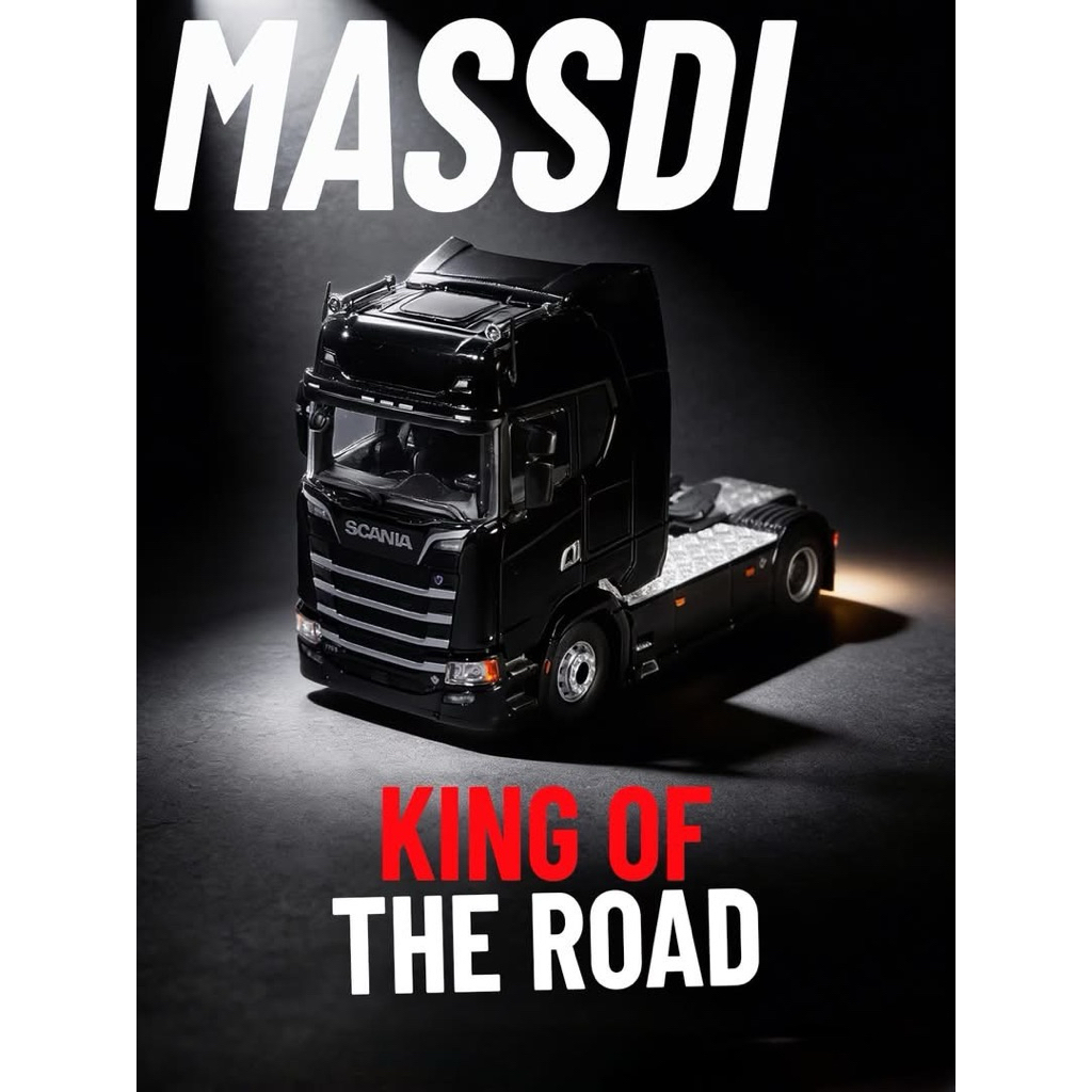 Xe mô hình đầu kéo hạng nặng Masdi Scania 770S