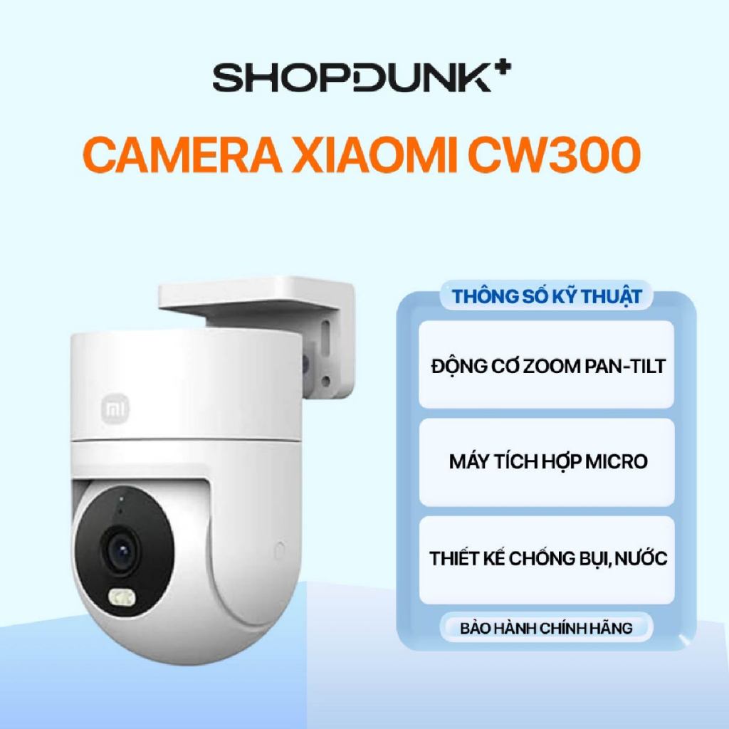 Camera Ngoài Trời Xiaomi Outdoor Camera CW300 EU Chính Hãng