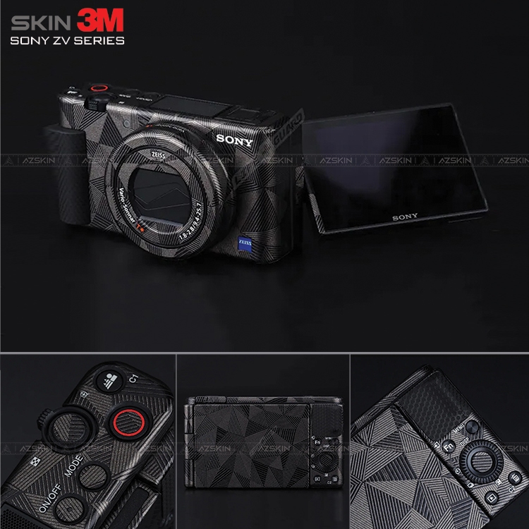 Miếng Dán Skin 3M Máy Ảnh Sony NEX 3 | NEX 5R |  NEX 6 |  NEX 7 |  NEX F3 | Chất Liệu Vân Nổi Chính 