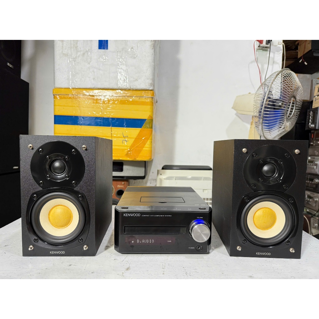 Về Bộ Dàn Nghe Nhạc Cao Cấp Kenwood  R - K-521 đẹp keng hát hay chất lực  hàng bãi nhật về sài điện 