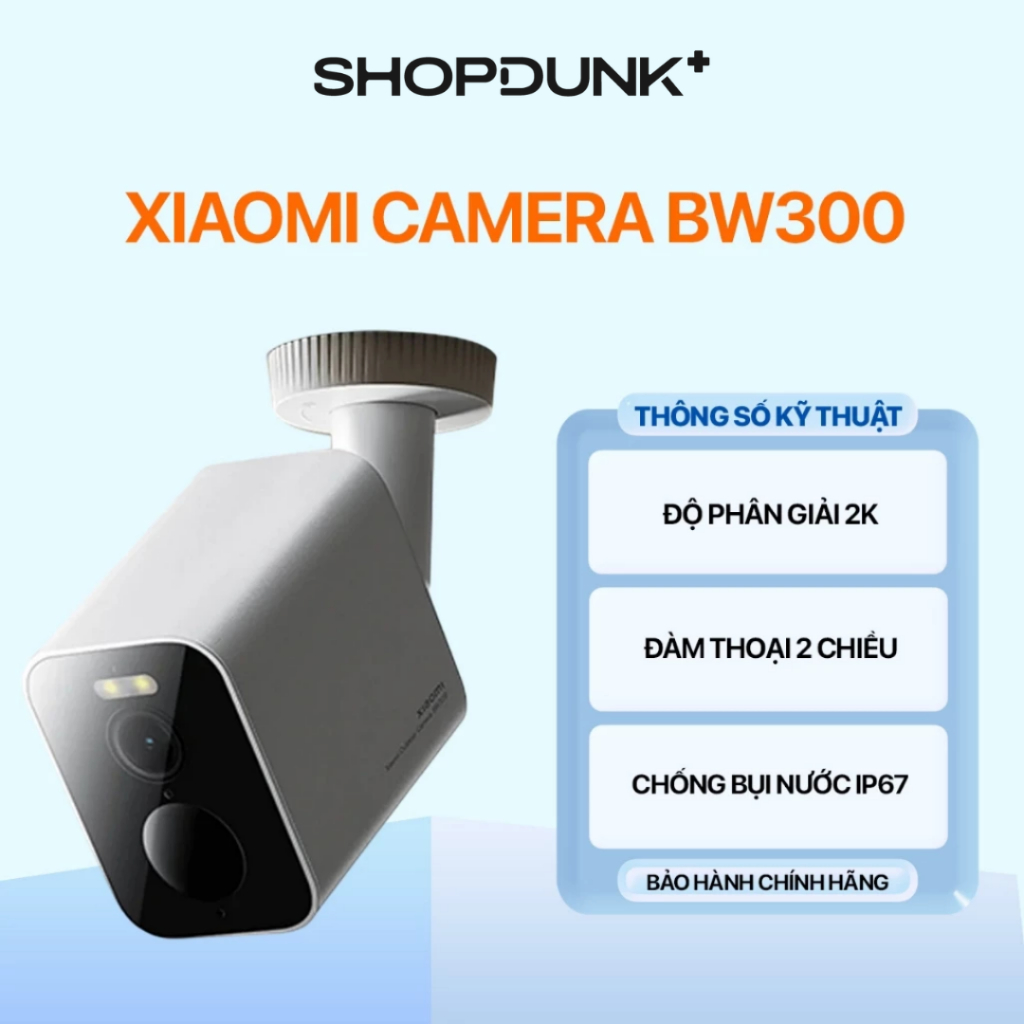 Camera Ngoài Trời 3MP Xiaomi BW300 Chính Hãng