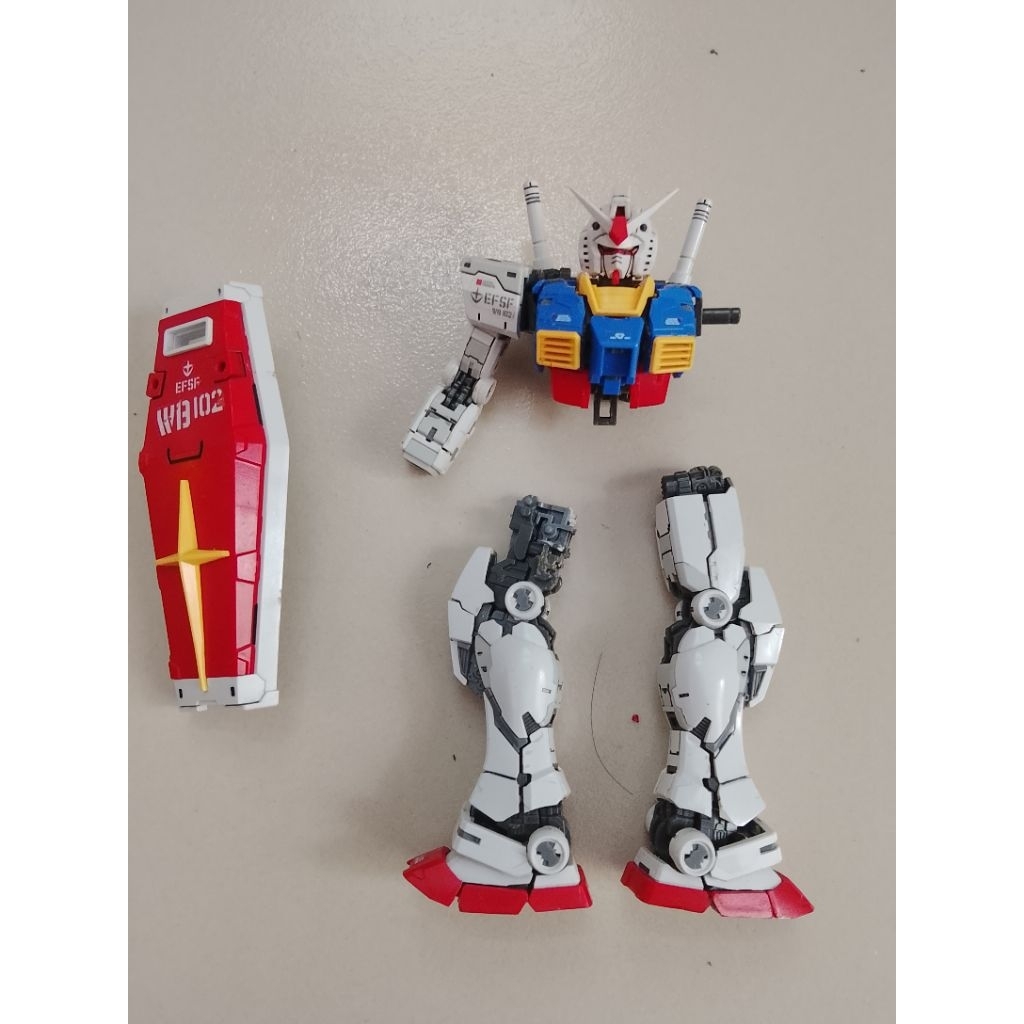xác mô hình rg RX78