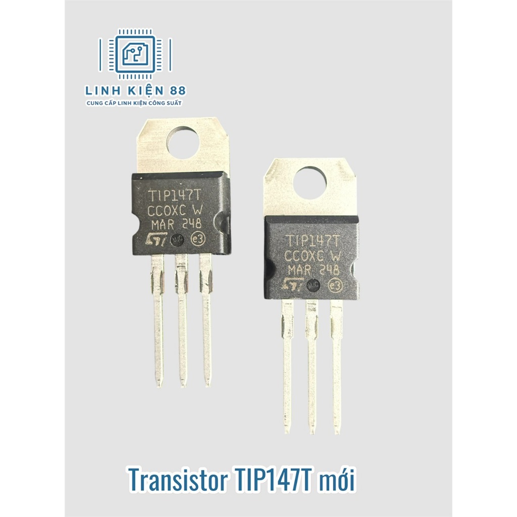 5 con Tran TIP147T TIP147 To-220 mới hãng ST