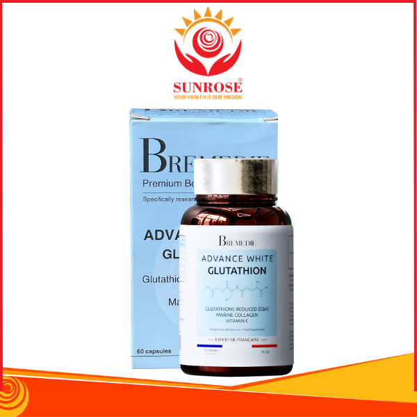 ADVANCE WHITE GLUTATHION 60 VIÊN – THỰC PHẨM BẢO VỆ SỨC KHỎE