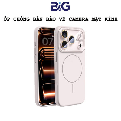 Ốp BIG Cao Cấp Cho 13 đến 17 Pro Max, Chống Va Đập, Không Bám Bẩn, Sạc Không Dây