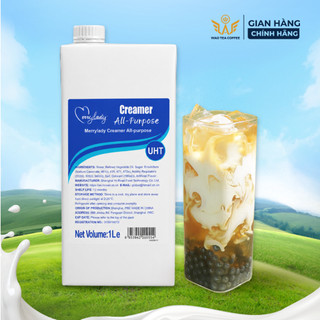 [MỚI] Kem Pha Chế Đa Dụng Merrylady (1L) Góp Phần Nâng Nền Hương Vị Cho Đa Dạng Công Thức Pha Chế.