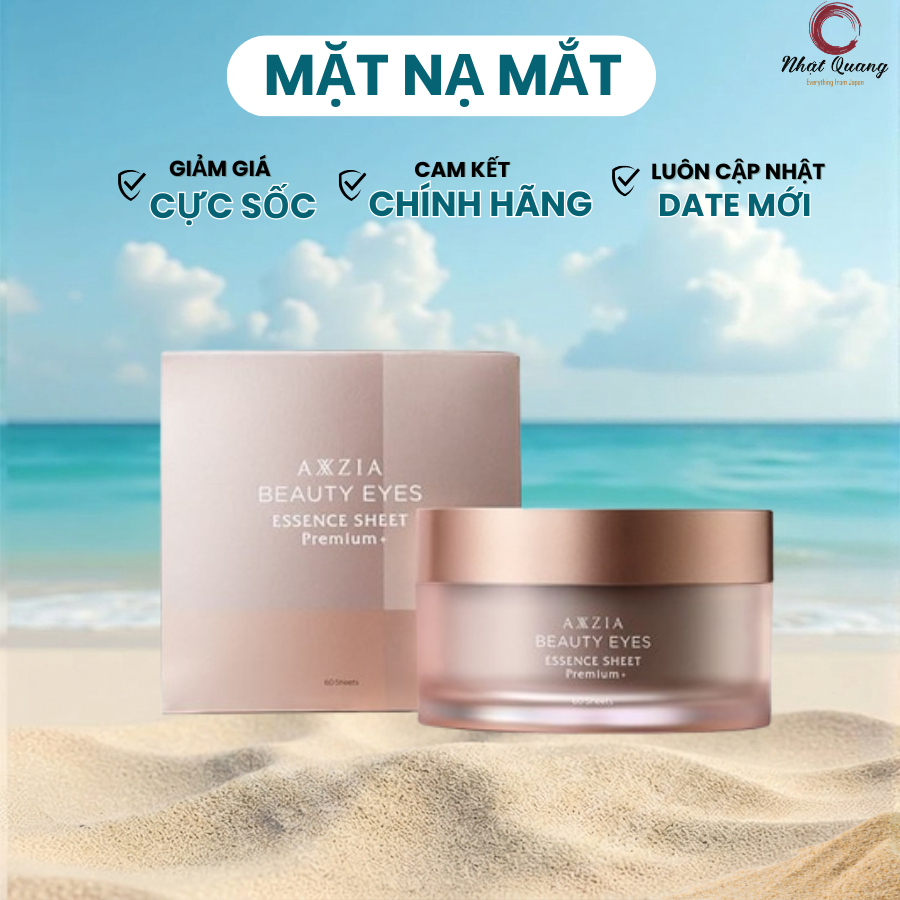 Mặt nạ dành cho mắt Axxzia Beauty Eyes Essence Sheet Premium Plus 60 Miếng