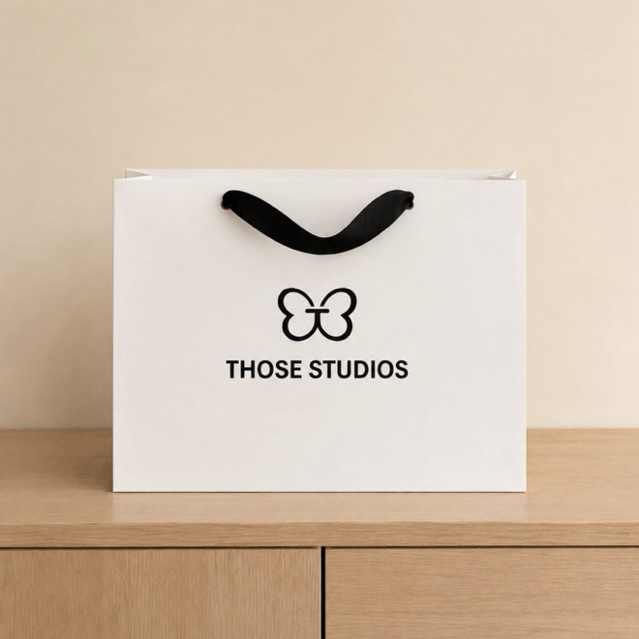 THOSE STUDIOS Túi giấy cứng làm quà tặng