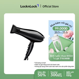 Máy sấy tóc lock&lock màu đen 220-240v ena146blk