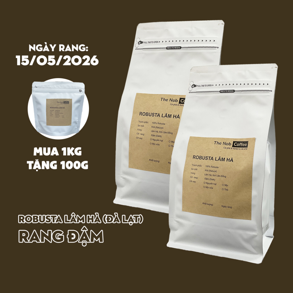 Cà phê Robusta sẻ giống cũ Lâm Hà (Lâm Đồng)