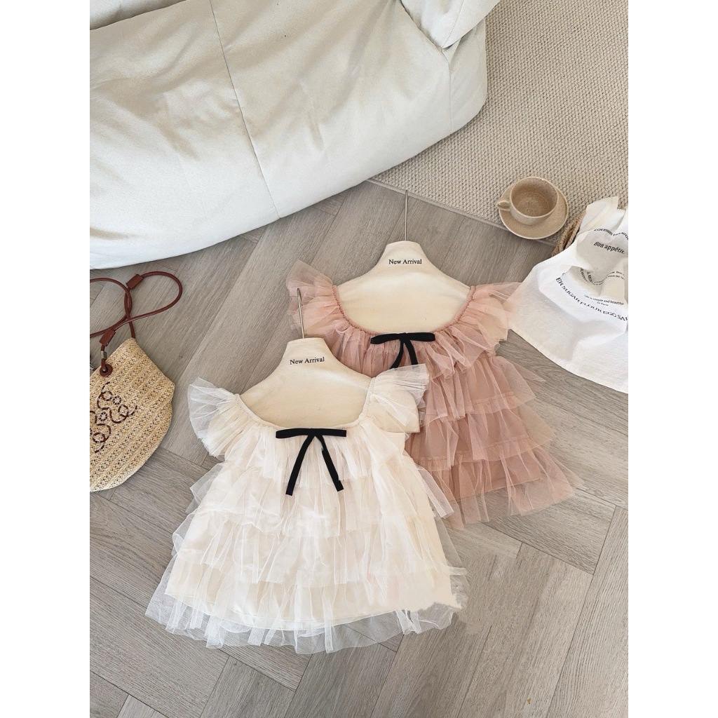 ÁO TRỄ VAI VOAN TƠ BÈO TẦNG ĐÍNH NƠ NGỰC MẶC ĐƯỢC 2 KIỀU ÁO VOAN TƠ BABYDOLL - DÀNH CHO NỮ | BigBuy360 - bigbuy360.vn