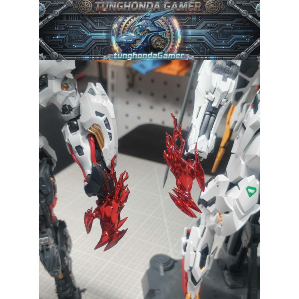 phụ kiện móng vuốt hiệu ứng cho MG 1/100 Fenrir / Eclipse Wolf King/MG Ironblood Barbatos lupus | tu