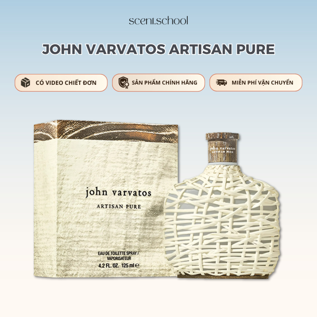 5/10/20/30ml | John Varvatos Artisan Pure | Nước Hoa Nam | Scent.school Perfume