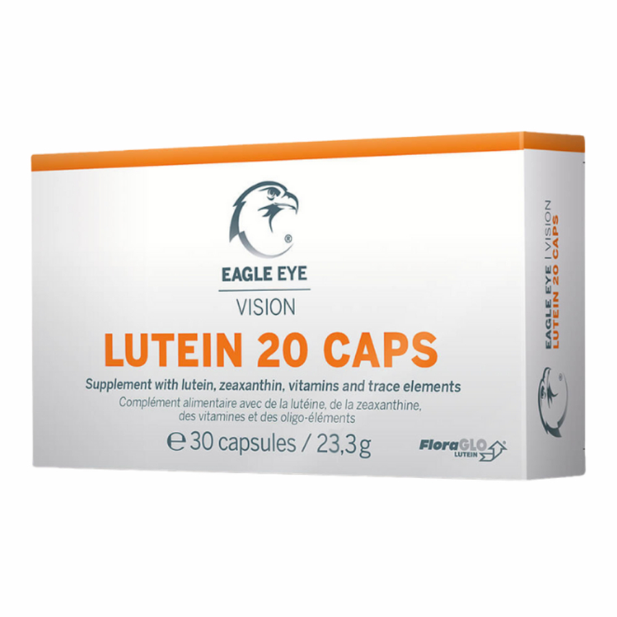 [NHẬP KHẨU ĐỨC] Viên Uống Bổ Mắt Eagle Eye Vision Lutein 20 Caps Ngăn Thoái Hoá Điểm Vàng, Ngăn Tác 