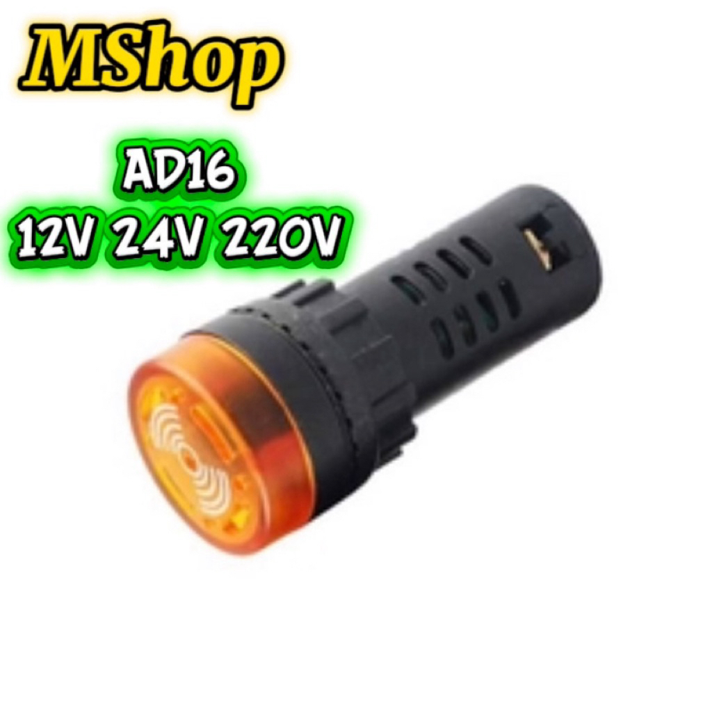 [C.Thơ] Còi đèn báo động AD16-22SM 22mm