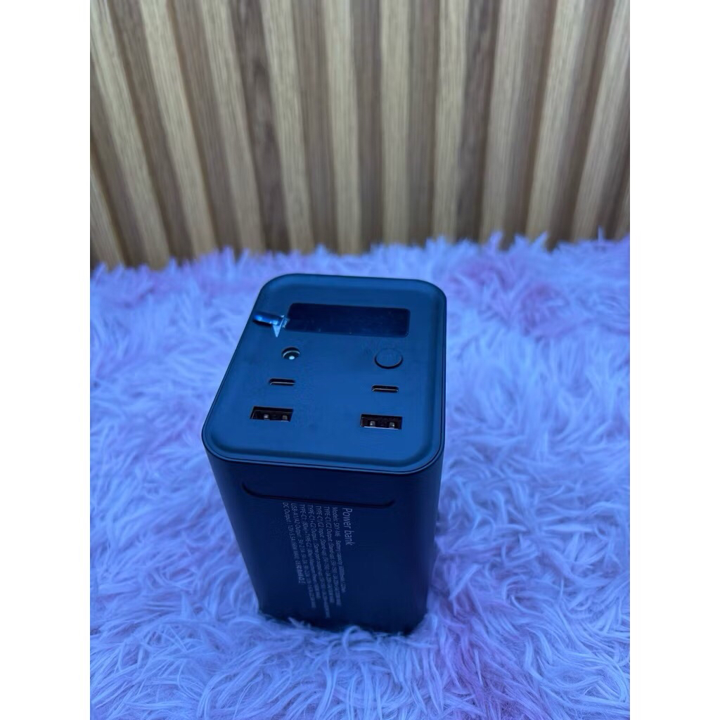 Sạc dự phòng vỏ nhôm 60000mAh 260W dung lượng lớn sạc laptop, điện thoại